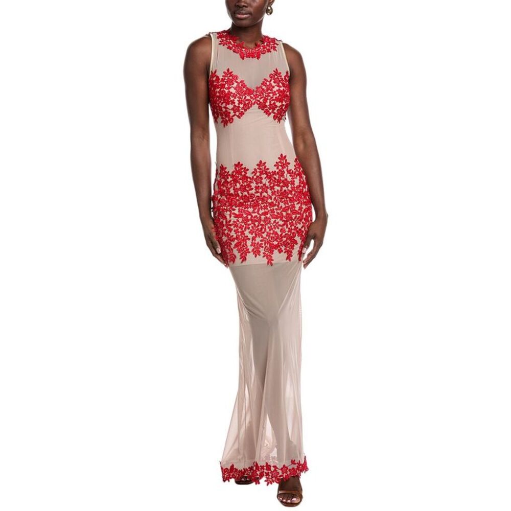 Issue New York Womens Floral Gown